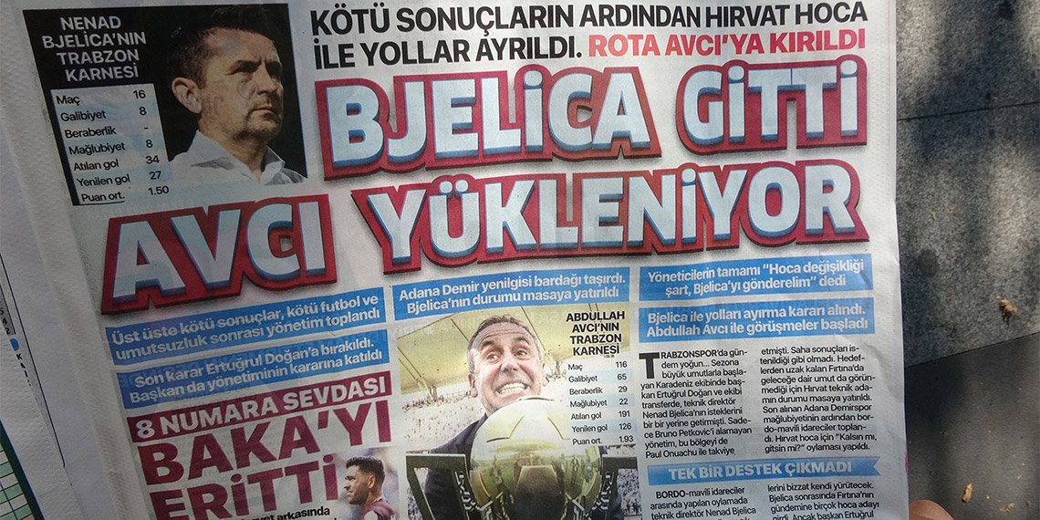 Bjelica taraftarın gözünden düştü