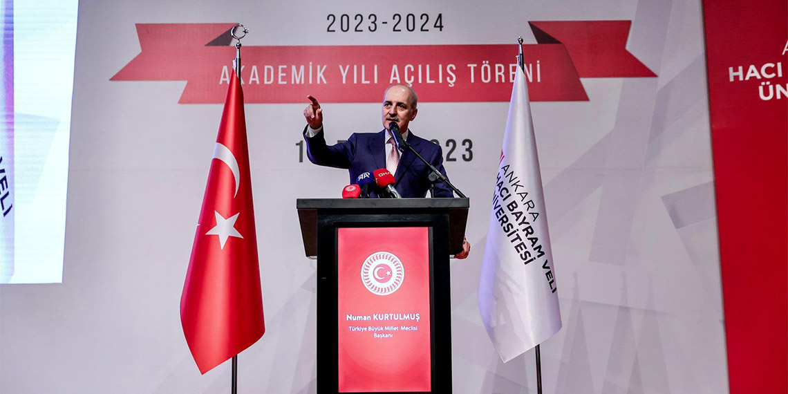 TBMM Başkanı Numan Kurtulmuş, Filistin-İsrail sorununun 3 temel mesele hallolmadan çözülmesinin mümkün görünmediğini vurguladı.