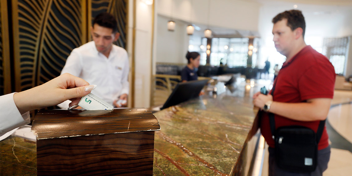 En çok bahşişi Almanlar veriyor