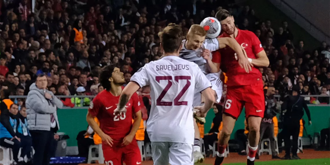 Türkiye letonya'yı 4-0 mağlup