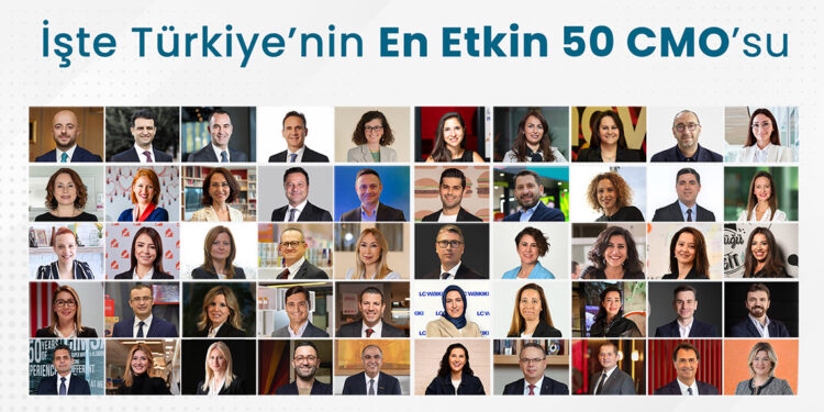 Türkiye'nin 'En Etkin 50 CMO'su belli oldu