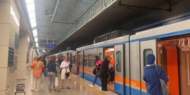 Yenikapı Metro İstasyonunda yangın paniği