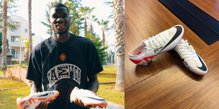 Onuachu'dan Trabzonsporlu taraftarlara özel hediye