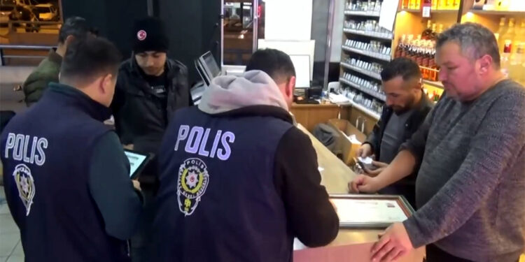 77 ilde Mengene operasyonu; 33 gözaltı