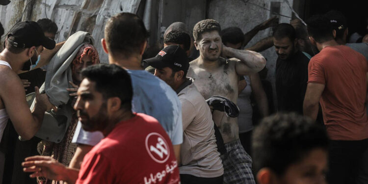 Al-Amal hastanesinde yakıt 24 saat sonra tükenecek