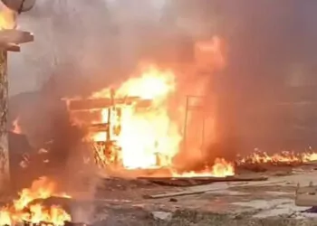 Amasya'da bağ evinde yangın
