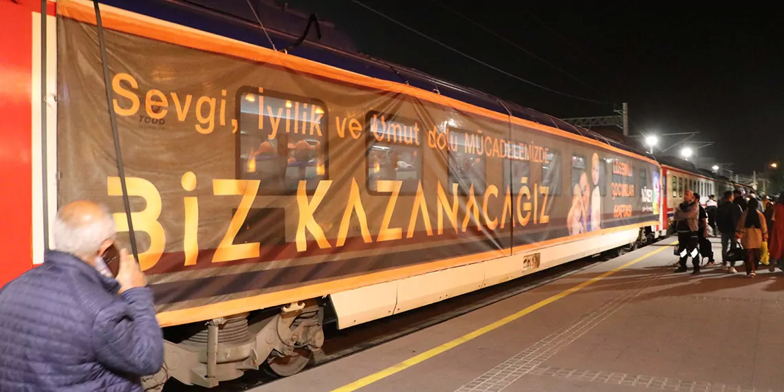 Ankaradan yola cikan losev sevgi treni kayseriye ulastia - yerel haberler - haberton