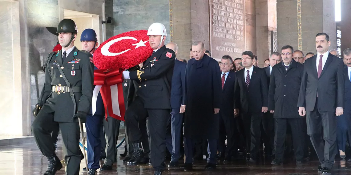 Ataturk vefatinin 85inci yilinda anitkabirde anildie - öne çıkan - haberton