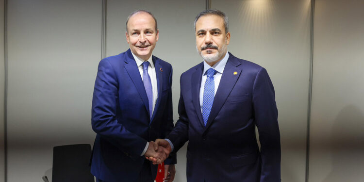 Bakan Fidan, İrlanda Başbakan Yardımcısı ile görüştü