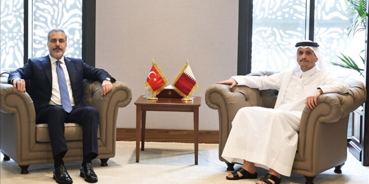 Bakan Fidan, Katar Başbakanı ile telefonda görüştü