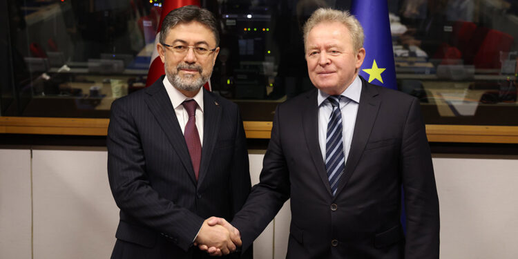 Bakan Yumaklı Brüksel'de