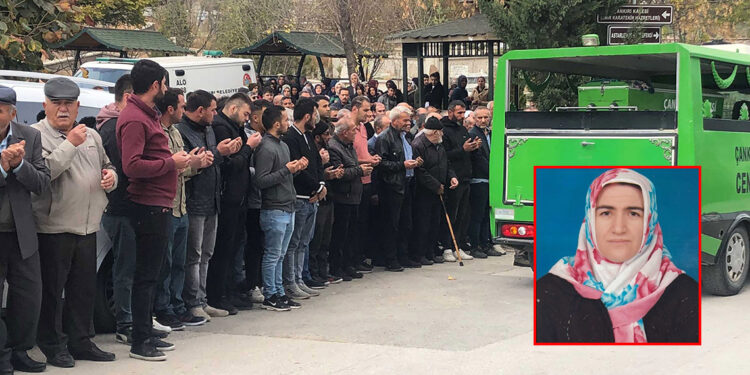 Bazanın içinde cesedi bulunun kadın, toprağa verildi