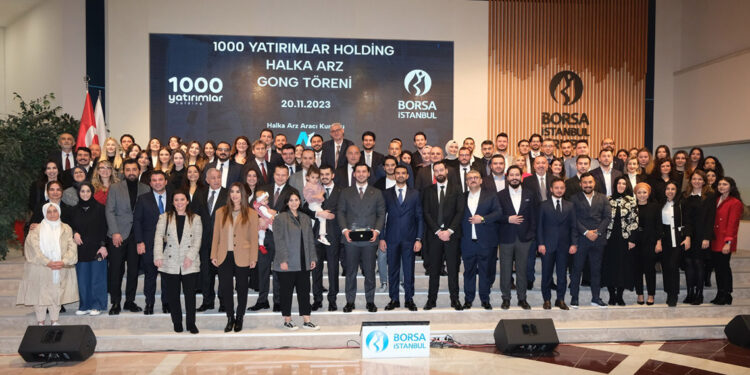 Borsa İstanbul’da gong 1000 Yatırımlar Holding için çaldı