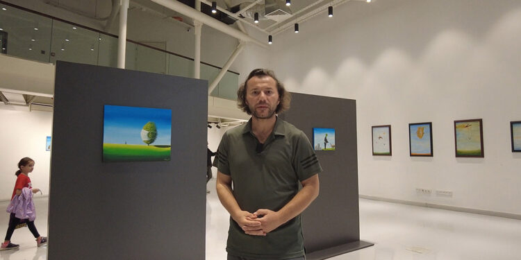 'Çoban ressam'ın sergisi, Antalya'da