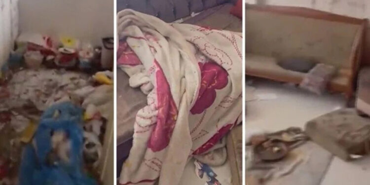 Çocuklarını çöp eve terk eden anne ve babaya 1'er yıl hapis