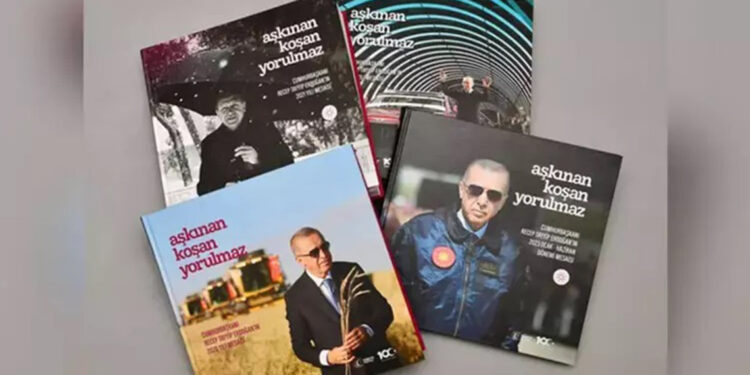Cumhurbaşkanı Erdoğan'ın 4 yıllık çalışmaları kitaplaştırıldı