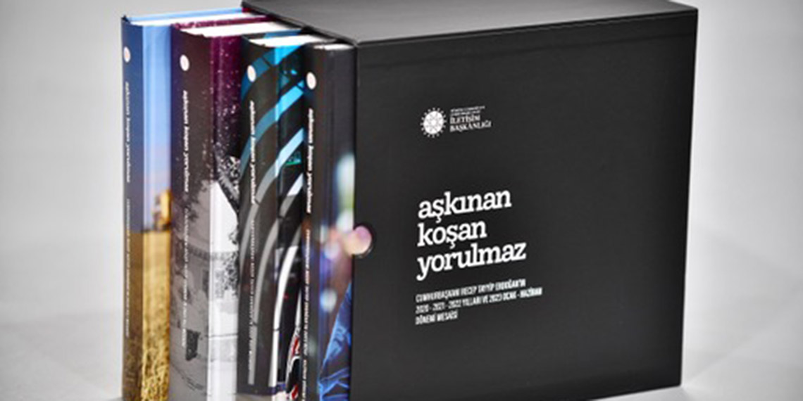 Cumhurbaşkanı Erdoğan'ın 4 yıllık çalışmaları kitaplaştırıldı