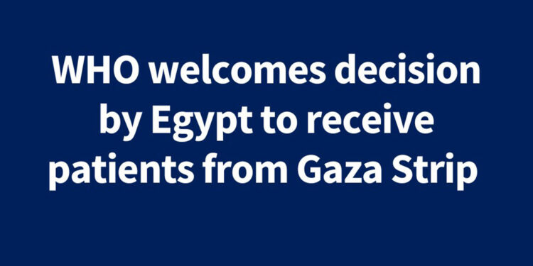 DSÖ’den Mısır’a Gazze'den 81 yaralıyı aldığı için teşekkür