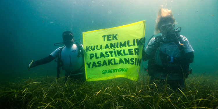 Doğaseverlerden ‘Tek kullanımlık plastikler yasaklansın’ kampanyası
