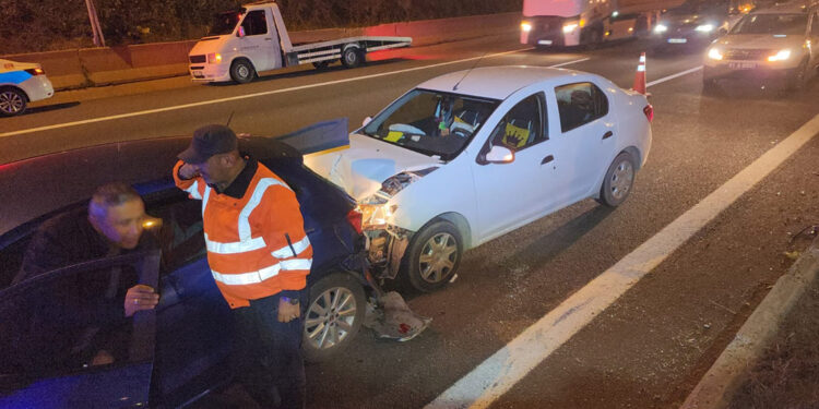 Düzce'de Anadolu Otoyolunda zincirleme kaza: 6 yaralı