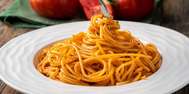 En çok sevilen makarna domates soslu spagetti oldu