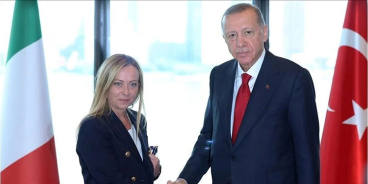 Erdoğan, İtalya Başbakanı Meloni ile görüştü