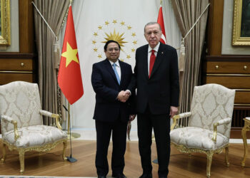 Erdoğan, Vietnam Başbakanı Chinh ile görüştü