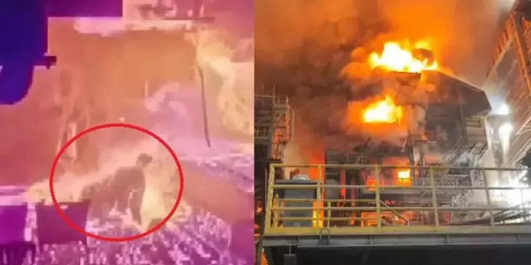 İskenderun'da demir çelik fabrikasında patlama: 13 işçi yaralı
