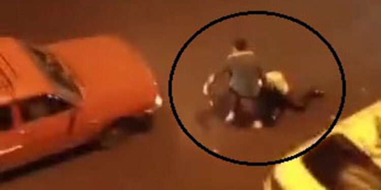 Kadını saçından sürükleyip döven şüpheli tutuklandı