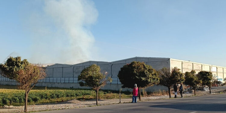 Kahramanmaraş'ta tekstil fabrikasında yangın