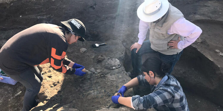 Kültepe'de, 4 bin 300 yıllık hasır bulundu
