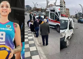 Milli voleybolcu Büşra Kılıçlı kaza yaptı: 2 yaralı
