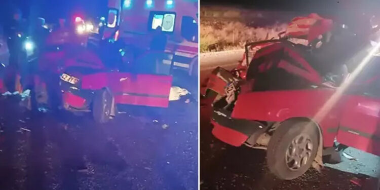 Otomobil ile kamyon çarpıştı; aynı aileden 4 kişi öldü