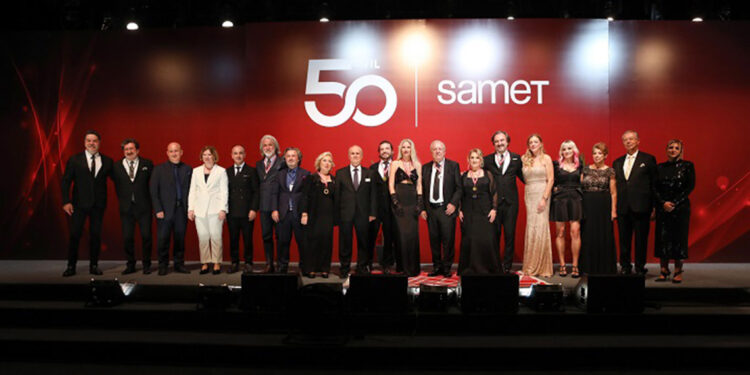 SAMET 50'nci yılını görkemli bir geceyle kutladı