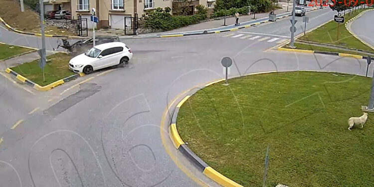 Sakarya'da eylül ayındaki kazalar KGYS kamerasında