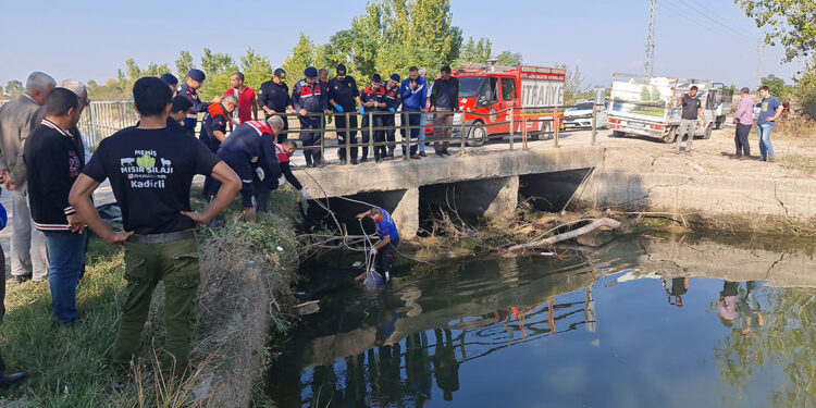 Sulama kanalında kadın cesedi bulundu