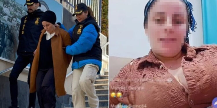 Tiktok'ta müstehcen yayın yapan kadın serbest bırakıldı