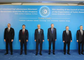 Türk devletleri teşkilatı 10'uncu zirvesi'nden aile fotoğrafı
