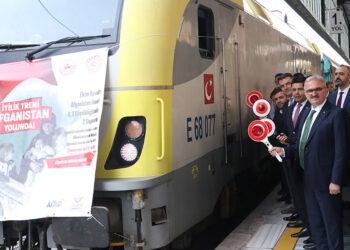 Türkiye'den Afganistan'a yardım treni