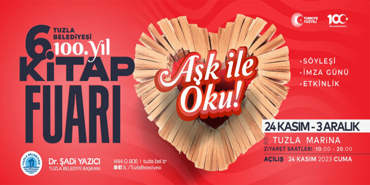 Tuzla'daki 6'ncı Kitap Fuarı 24 Kasım’da kapılarını açıyor