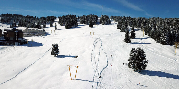 Uludağ'daki tesislerde, sezon hazırlıkları hızlandı