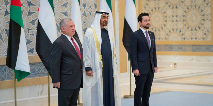 Ürdün Kralı Abdullah’ın Abu Dabi temasları