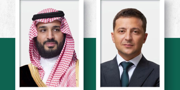 Veliaht Prens Bin Selman Zelenski ile telefonda görüştü
