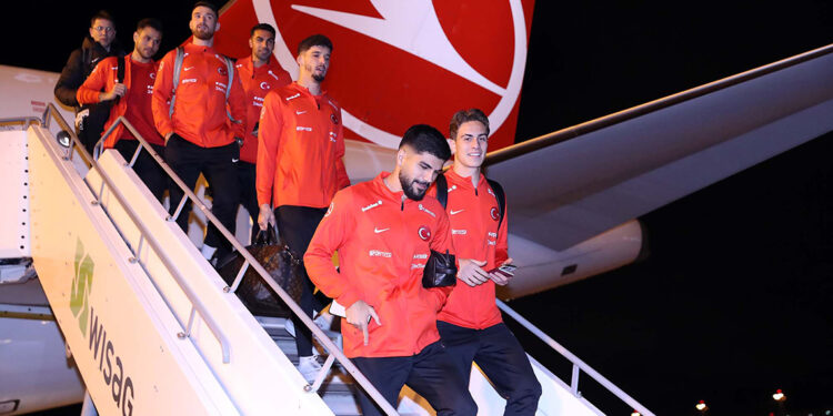 A Milli Futbol Takımı Berlin'e ulaştı