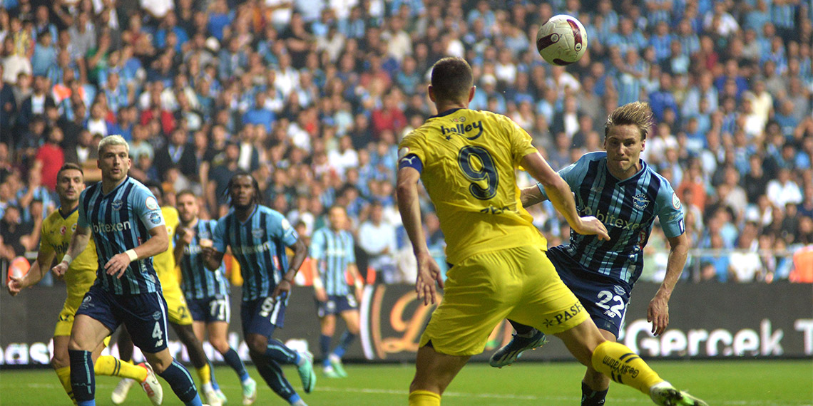 Adana Demirspor Fenerbahçe ile berabere kaldı