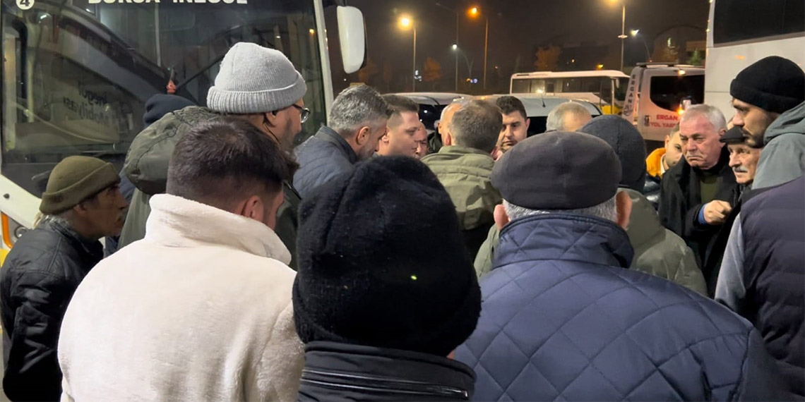 Anıtkabir'i ziyaret giden yolcuları taşıyan tur otobüsü çalıntı çıktı