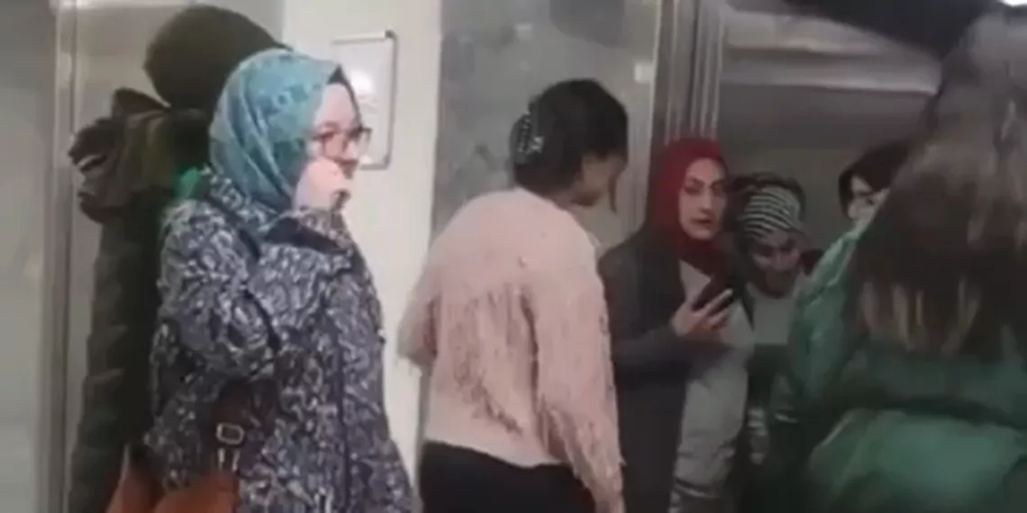 Ankara'da kyk yurdunda arıza yapan asansör düştü