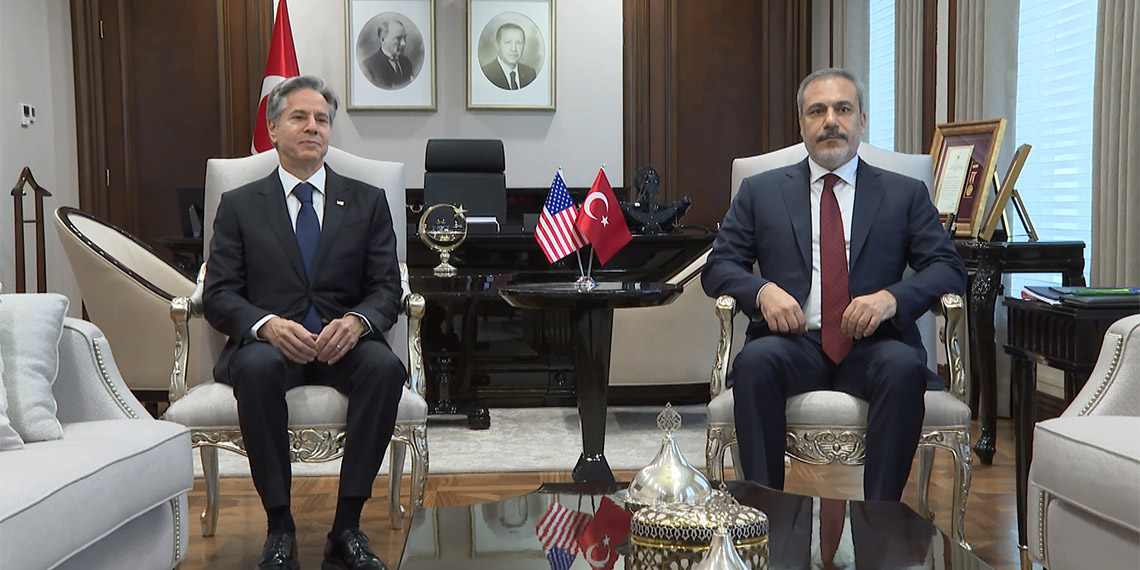 Hakan Fidan Antony Blinken ile bir araya geldi
