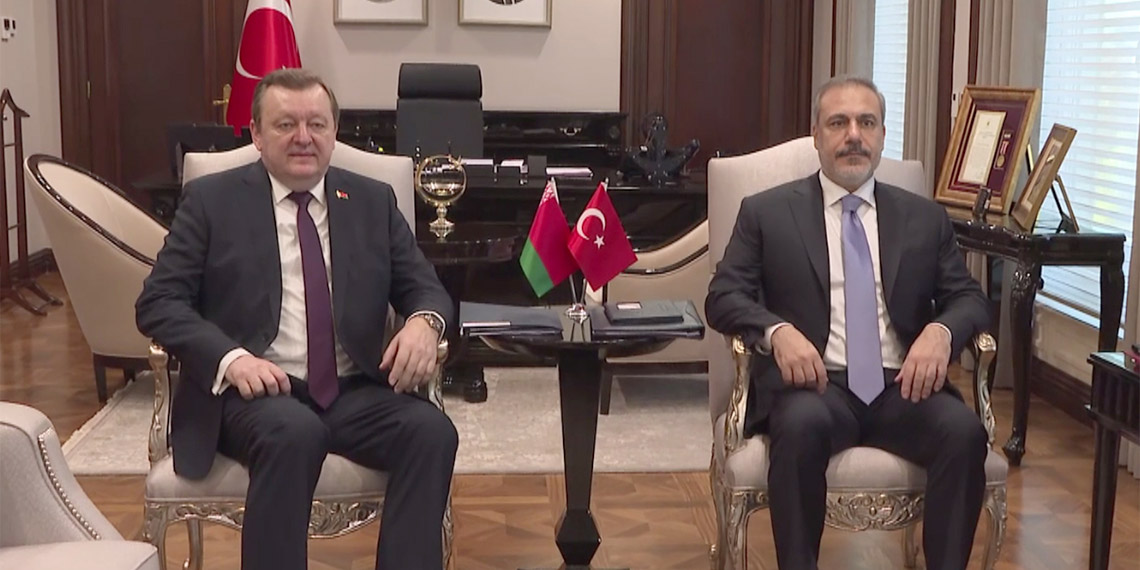 Hakan Fidan, Belarus Dışişleri Bakanı ile görüştü