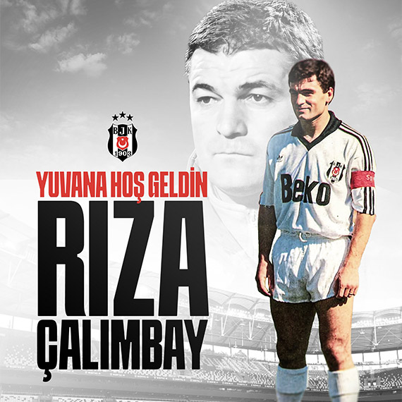 Beşiktaş'ın yeni teknik direktörü Rıza Çalımbay oldu